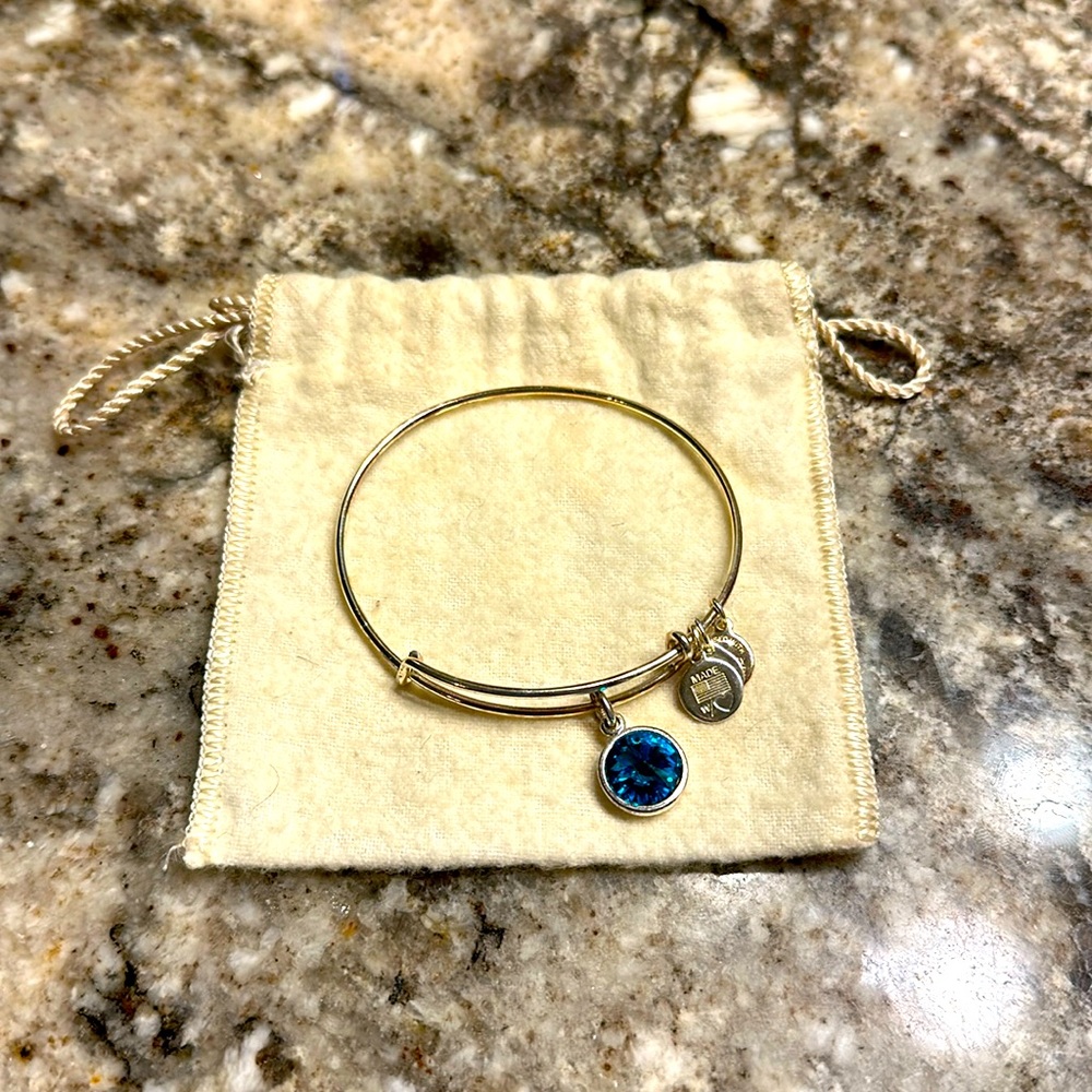 Alex and Ani bracelet December birthstone